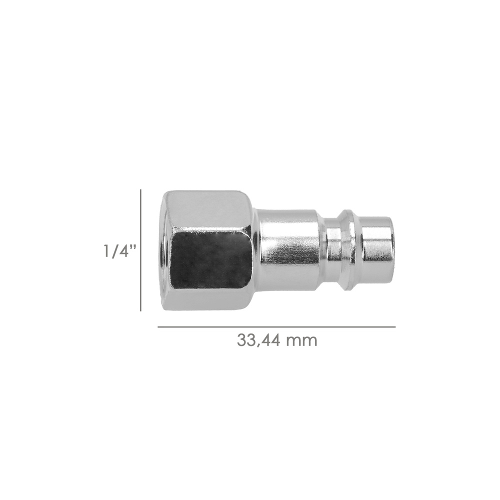 Racor Rapido Hembra 1/4" (Granel) - Imagen 2
