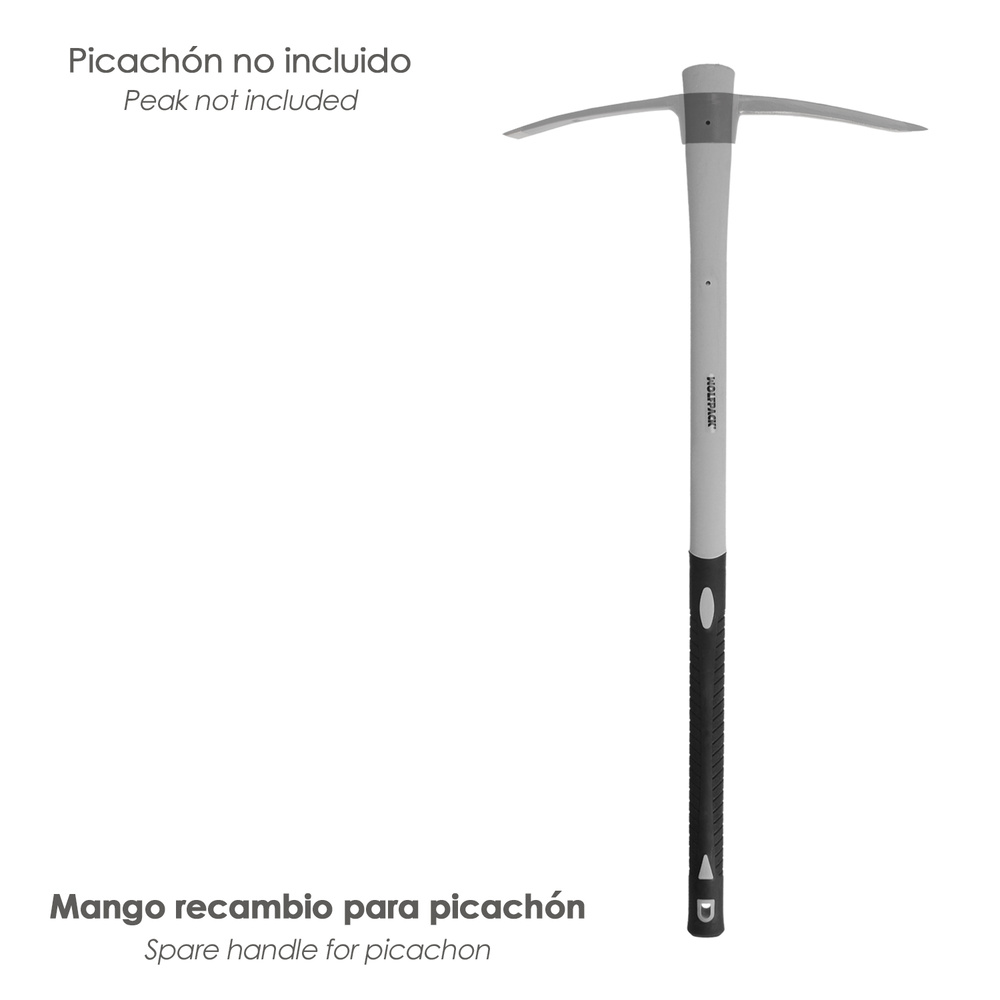 Mango Fibra Vidrio Wolfpack Picachon 1,5 Kg 53x40 mm. Oval Conico - Imagen 4