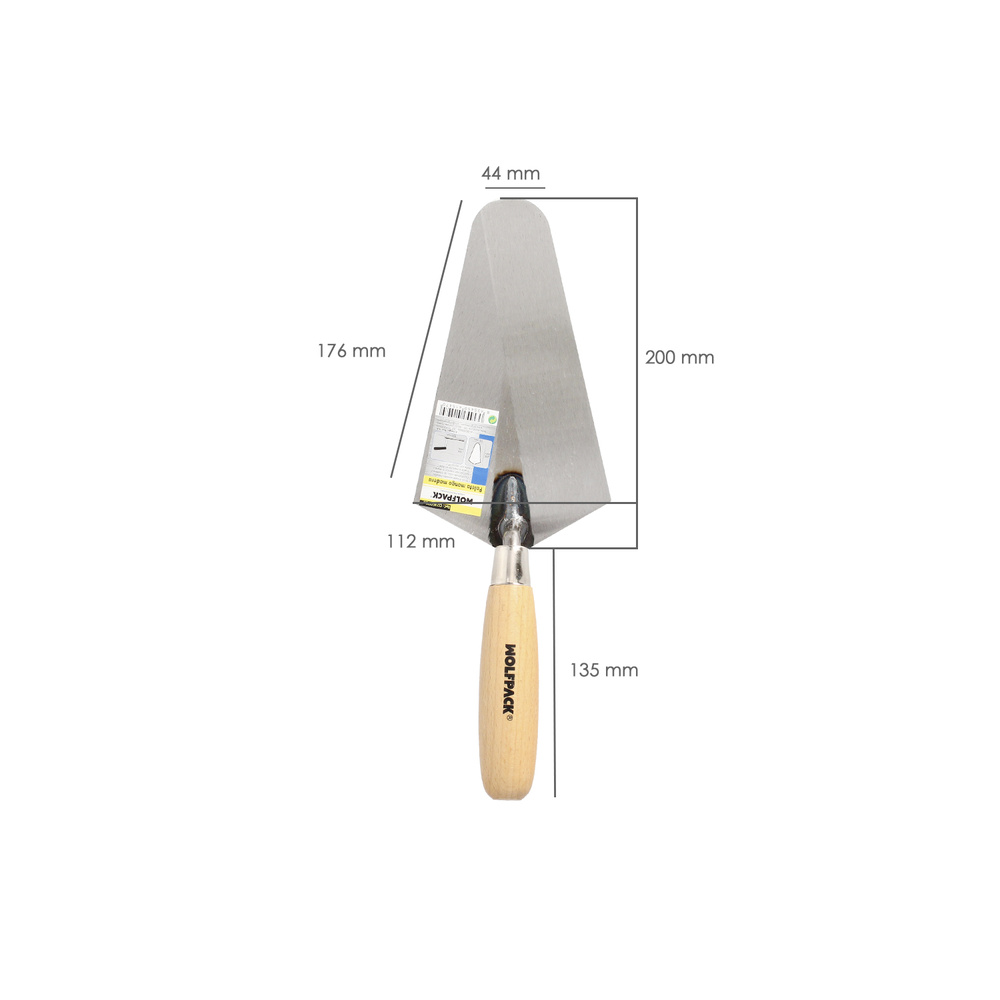 Paleta Wolfpack Plus Mango Madera 348 200 mm. - Imagen 3