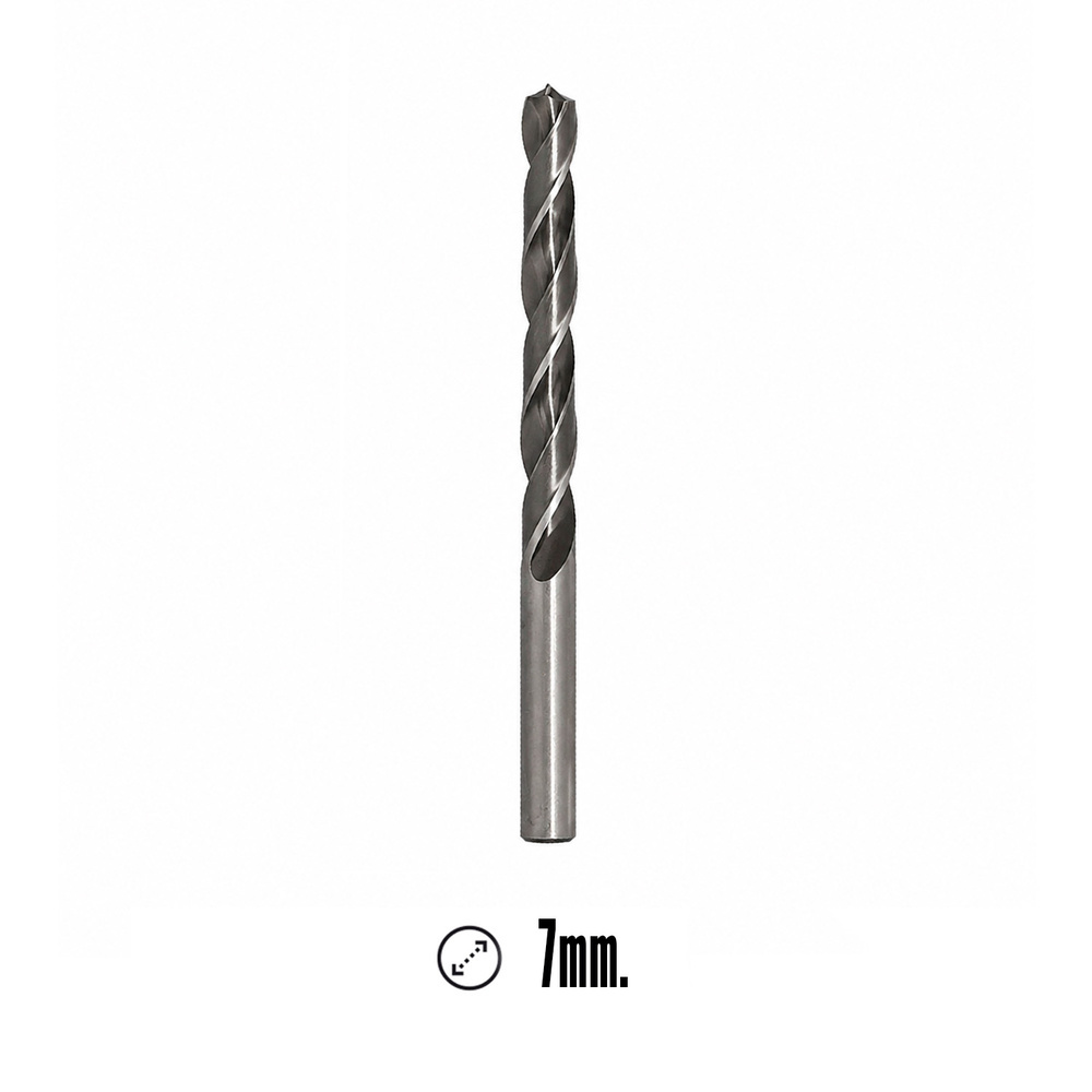 Broca Espiral Madera y Plástico Wolfpack 7,00 mm. - Imagen 2