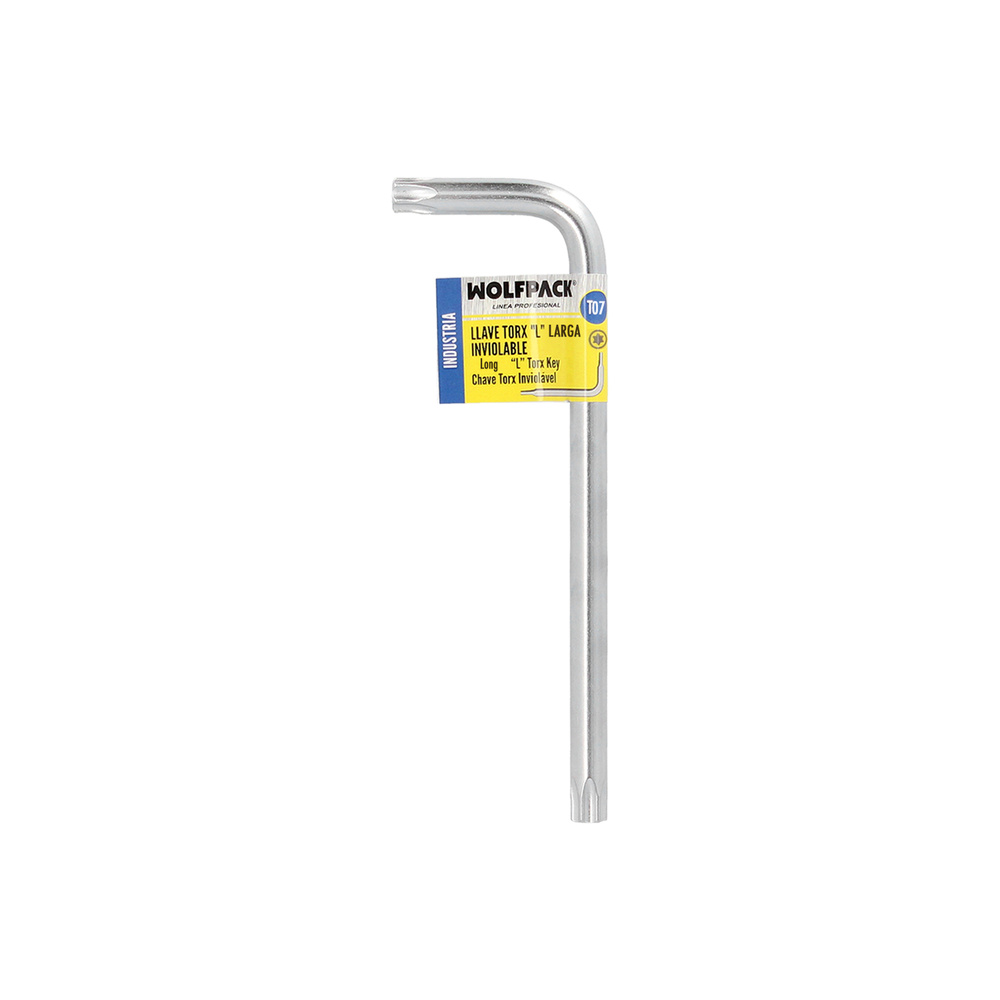 Llave Torx Larga Acero Cromo Vanadio Profesional T07 mm. Llave Estrella, Llave Allen Estrella - Imagen 5