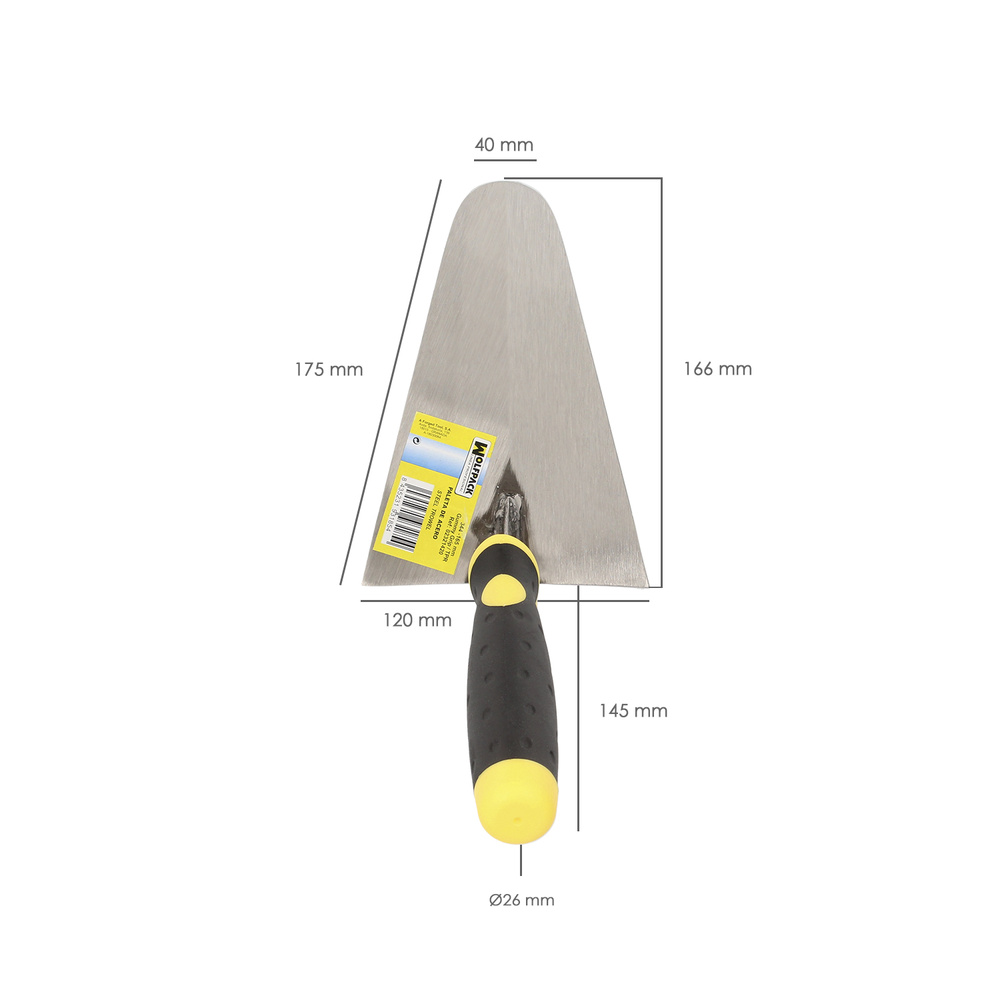 Paleta Wolfpack Gummy Grip 344 / 165 mm. - Imagen 3