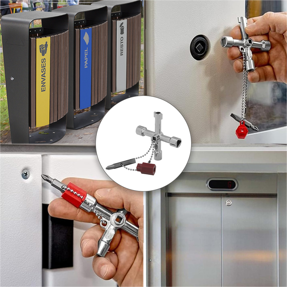 Llave De Cabina - Agua, Gas, Electricidad - Imagen 5