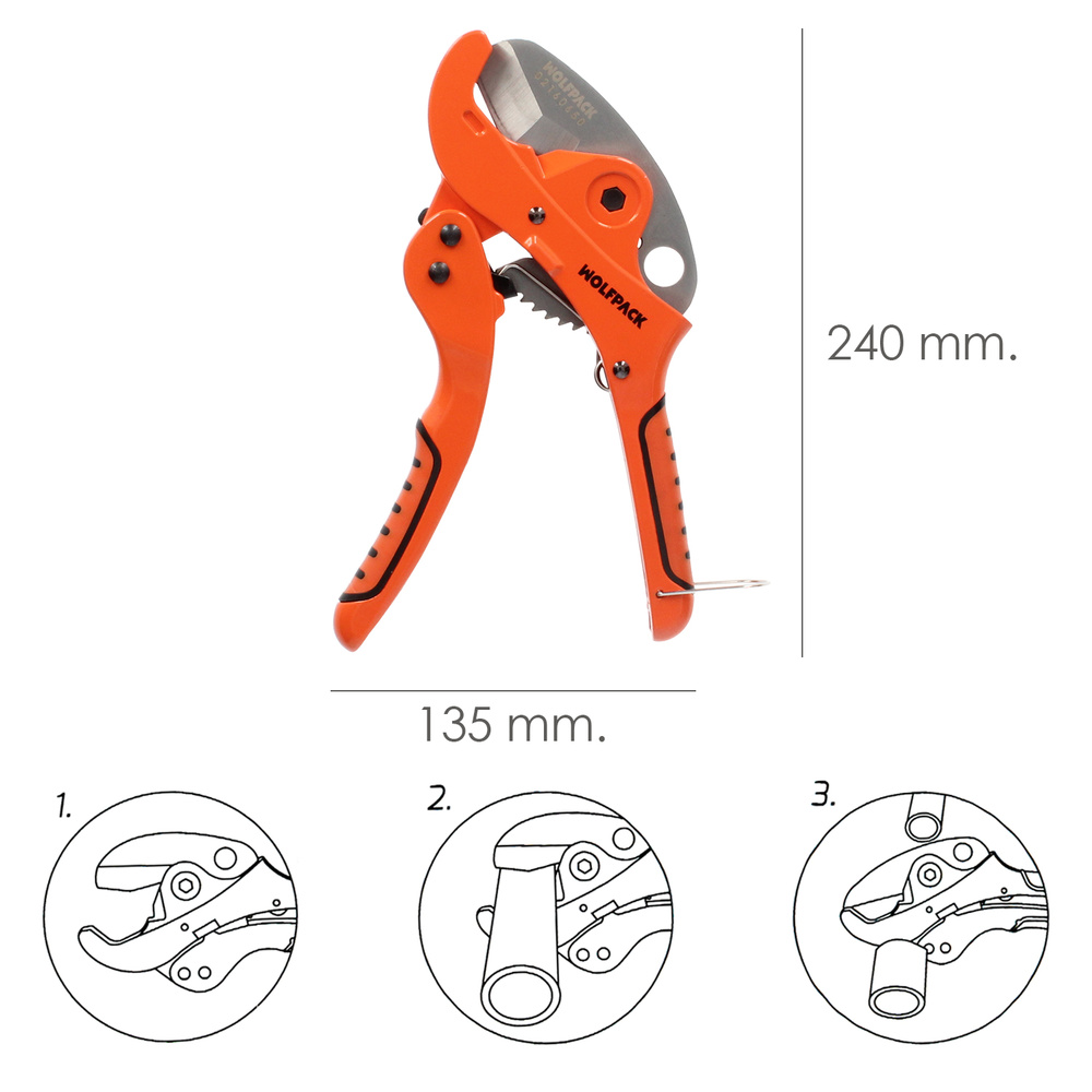 Tijeras Cortadora de Tubos Ø 42 mm. - Imagen 4