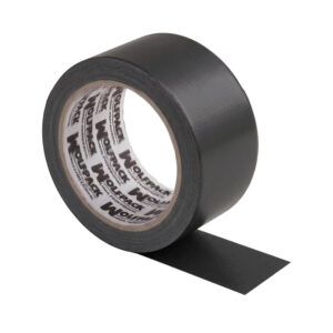 Cinta Americana "Muscle" Color Negro 48 mm. x 25 mertos. Super Resistente, Sellar, Reparar, Unir, Fijar, Sujetar, Empaquetar.