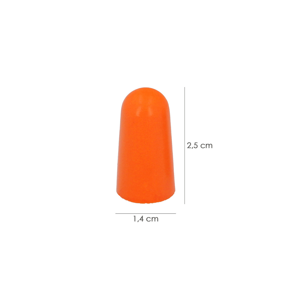 Tapón Espuma Pu Para Oídos Set 2 Tapones Snr 31 Db Trabajar, Dormir, Estudiar, Leer, Viajar, Ronquidos, Proteccion Auditiva. - Imagen 2