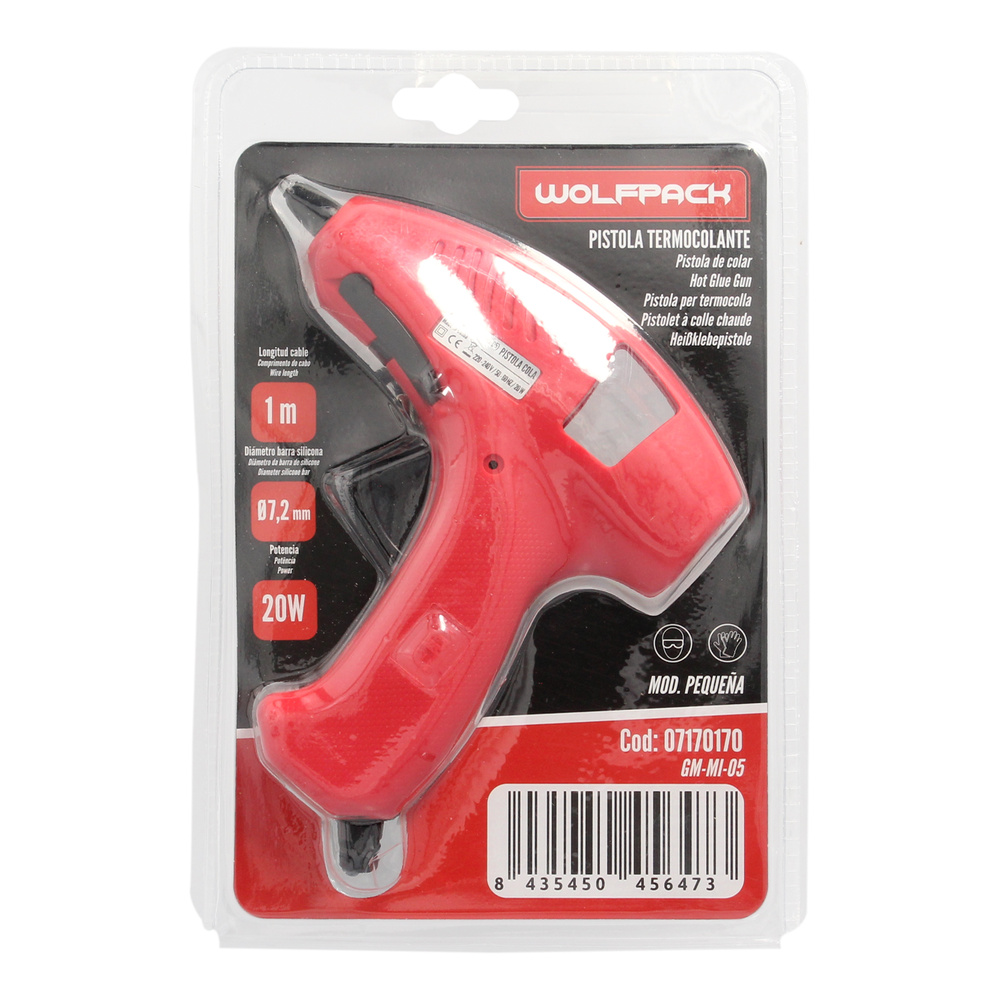 Pistola Termocolante Wolfpack-IDE 20w/ 7,5 mm Pequeña - Imagen 4
