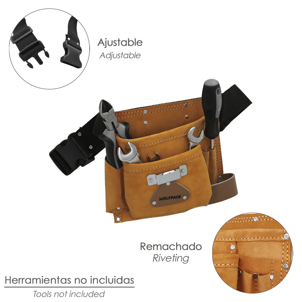 Bolsa Encofrador Sencilla Con Cinturón - Imagen 3