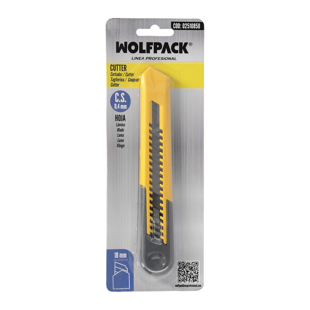 Cutter Profesional Hoja Acero Al Carbono 18 mm. Cuter Manualiadades, Cutters Trabajo, - Imagen 5