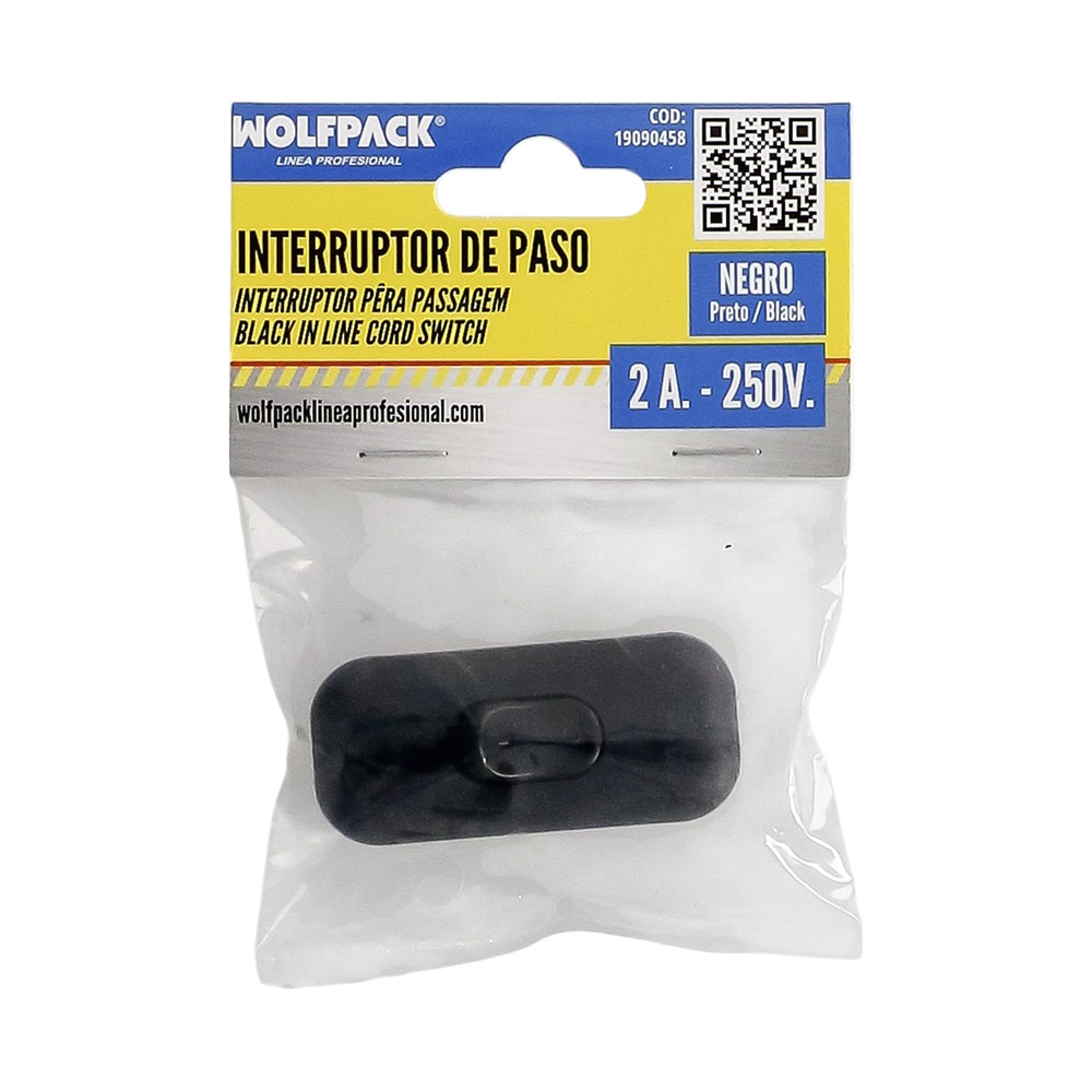 Interruptor 2A De Paso Negro. - Imagen 5