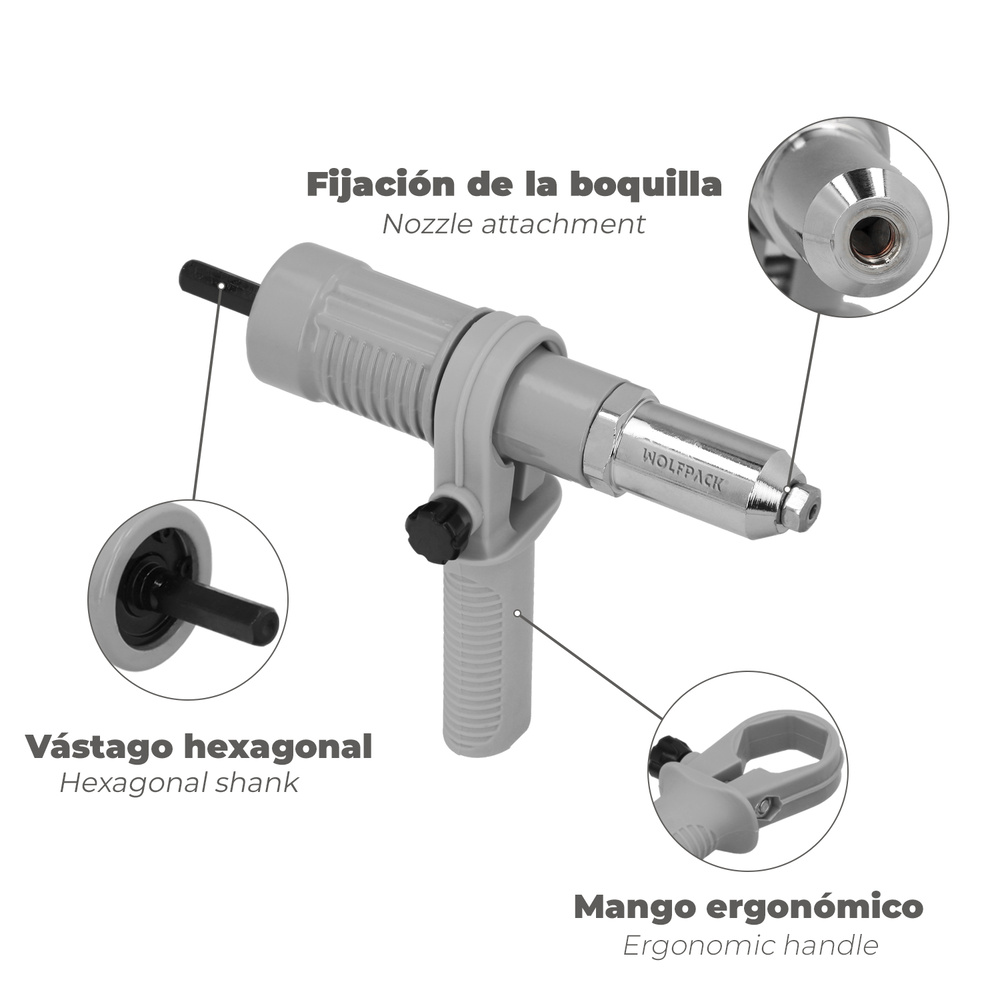 Kit Remachadora Para Taladro - Imagen 3