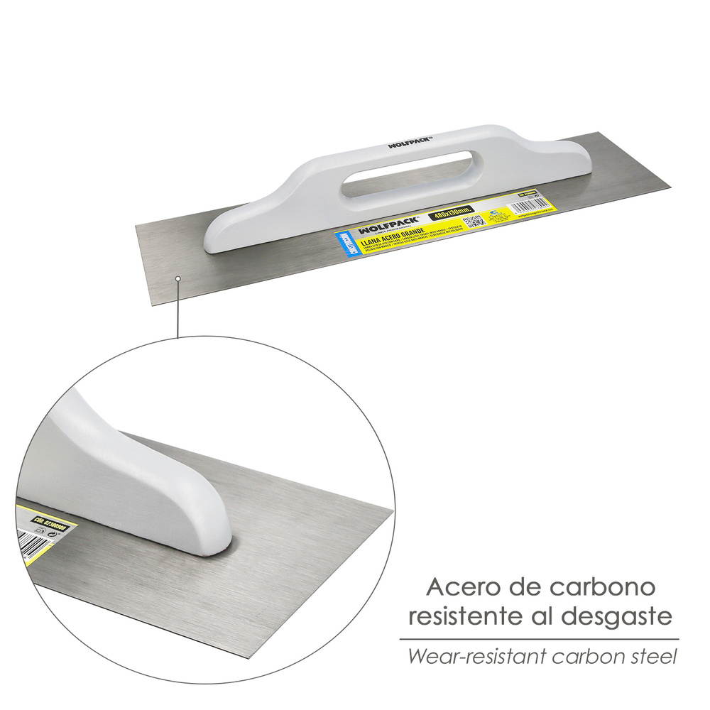 Llana Acero Grande 480x130 mm. - Imagen 3