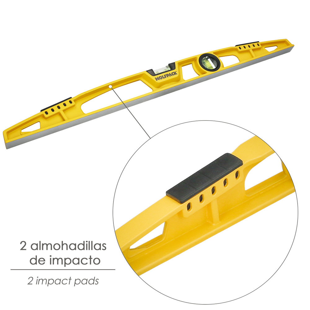 Nivel Ala De Avion Plus 60 cm. - Imagen 3