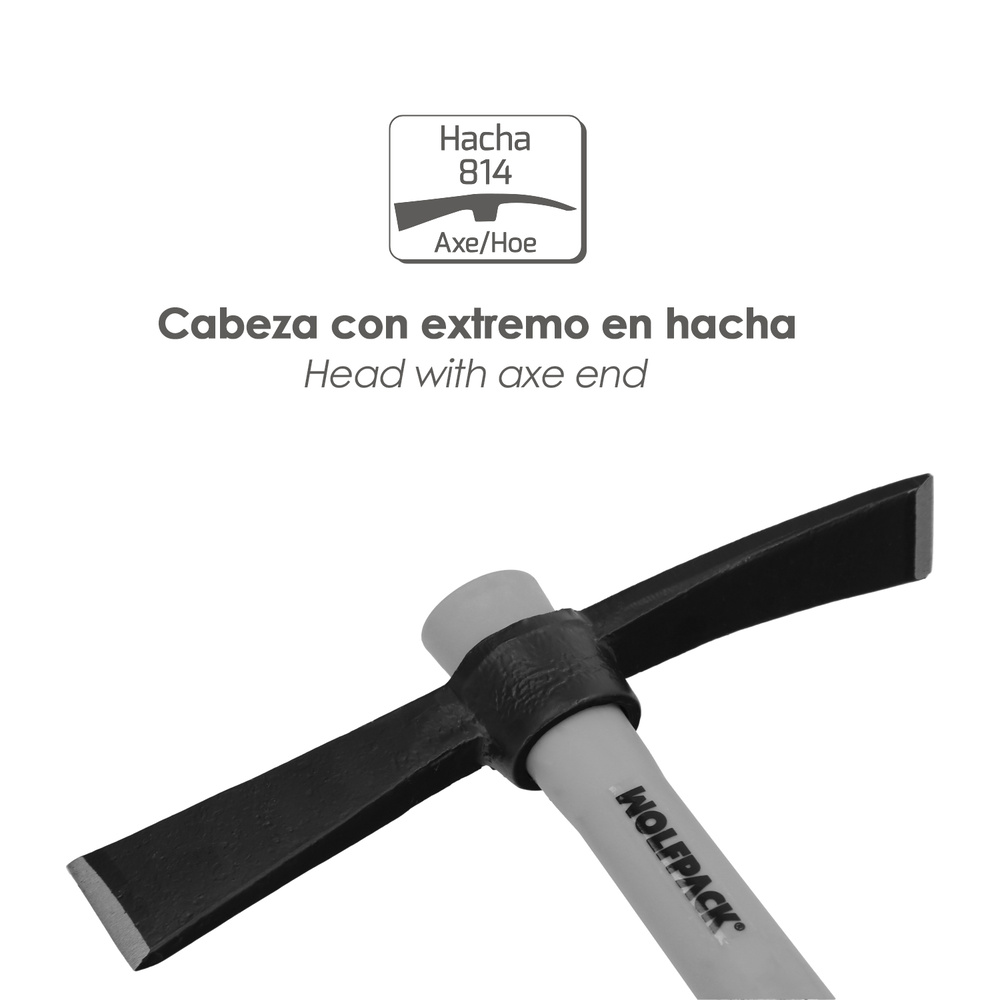 Alcotana 814 / 500 Gramos Mango Fibra Vidrio - Imagen 3