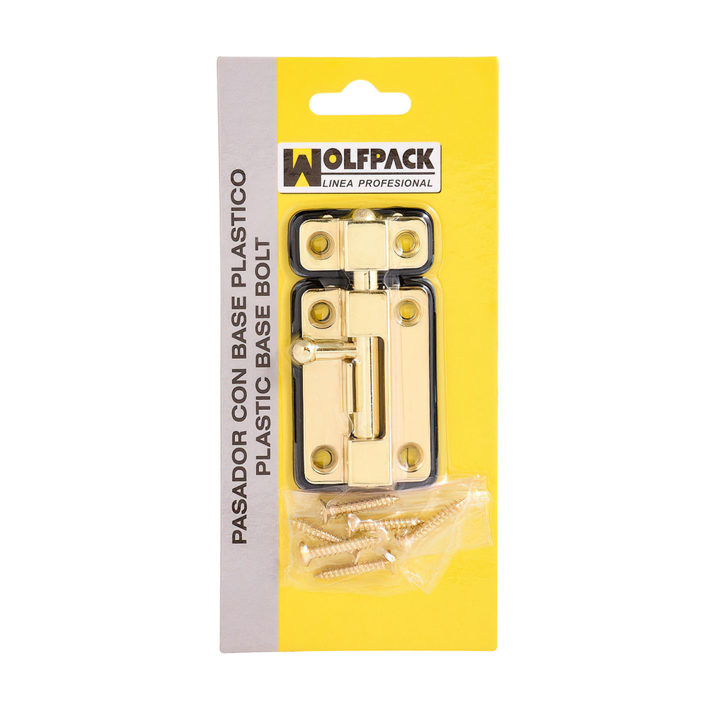 Pasador Wolfpack Base Plastico 50 mm. Latonado - Imagen 2
