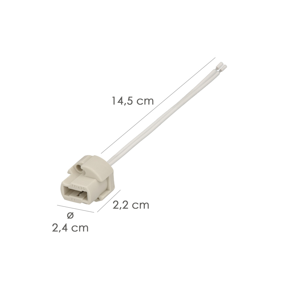 Portalamparas G9 Ceramico Para Bombillas Halogenas / LED - Imagen 2