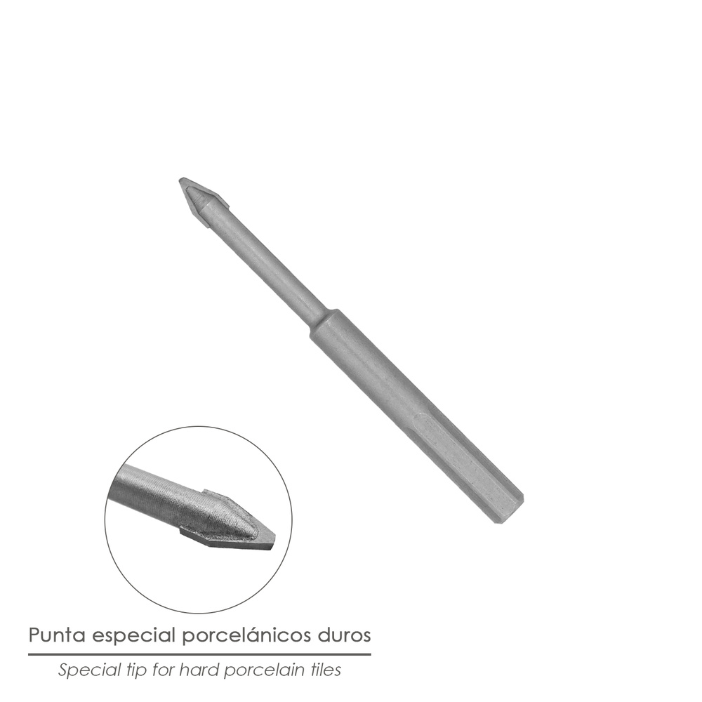 Broca Porcelanicos Duros Ø 8,0 mm. - Imagen 3