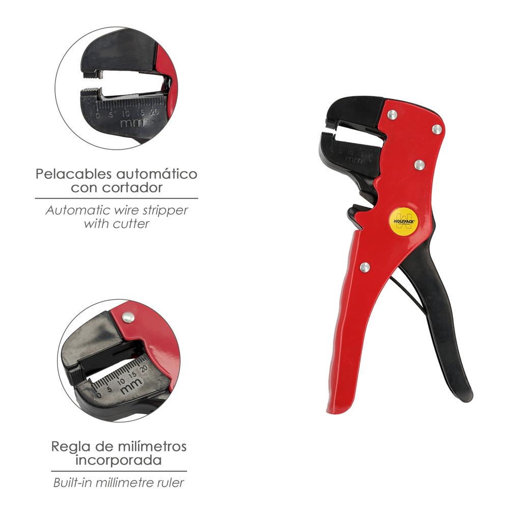Pinza Pelacables Cortacables 0,2-0,6 Mm - Imagen 3