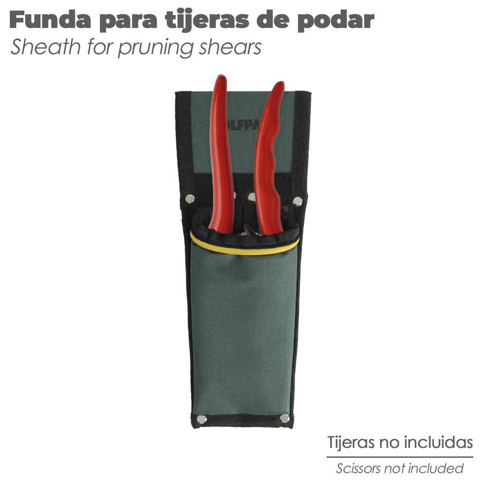 Funda Tijeras Podar Nylon. Funda Protectora. Soporte Para Tijeras De Podar. - Imagen 3