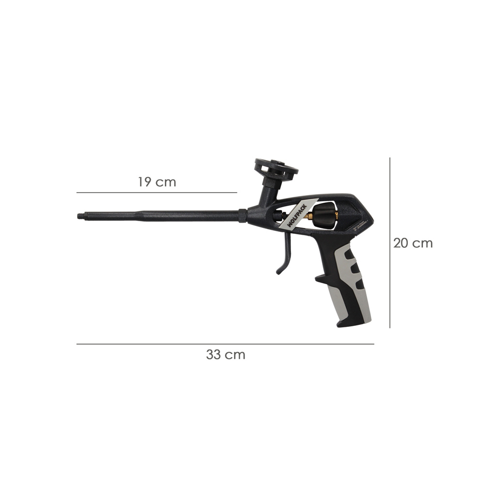 Pistola Para Espuma Poliuretano Recubriemiento Integro PTFE (Interior y Exterior) Pistola Calafatear, Rellenar, Sellar - Imagen 2