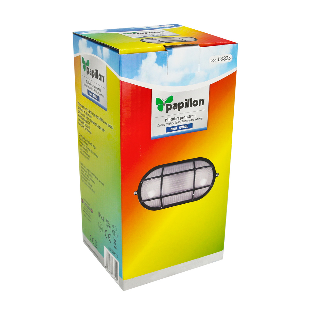 Plafon Industrial Ovalado Negro - Imagen 5