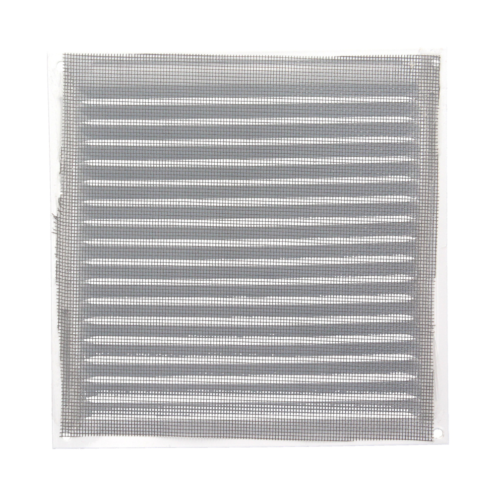Rejilla Ventilación Aluminio Con Mosquitera Atornillable 200 x 200 mm. Color Blanco - Imagen 4