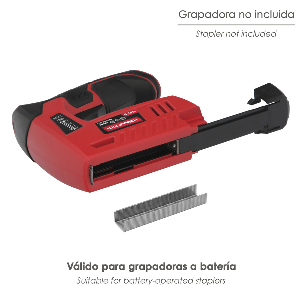 Grapas Para Clavadora Electrica Nº 3 10x11,4 mm. Caja 1.000 Piezas. Grapas Tipo 53. Grapas Grapadora, - Imagen 3