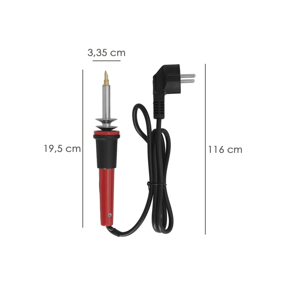 Soldador / Grabador 30 Watt. Con 6 puntas - Imagen 2