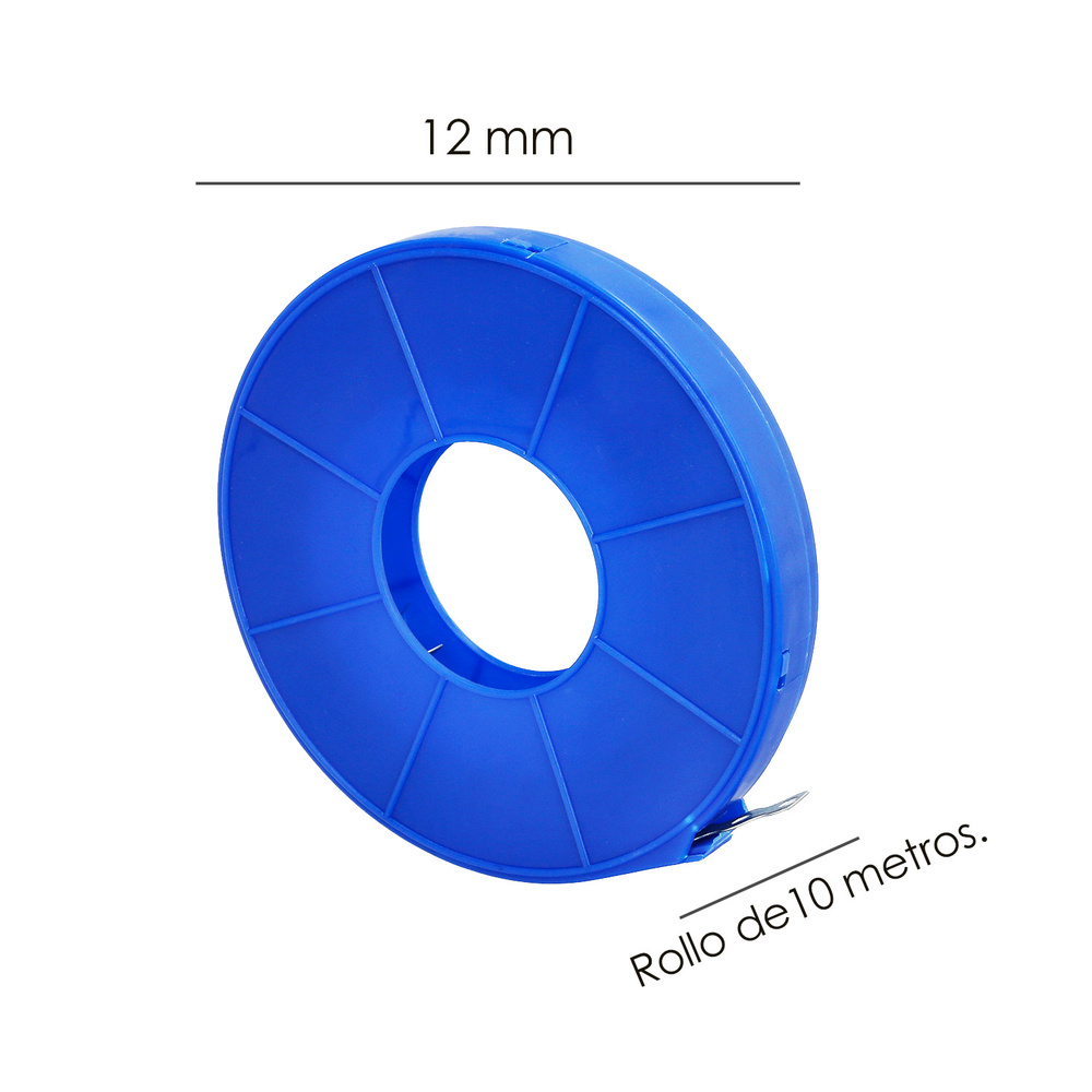 Cinta Perforada 12 mm (Rollo10 metros) - Imagen 2
