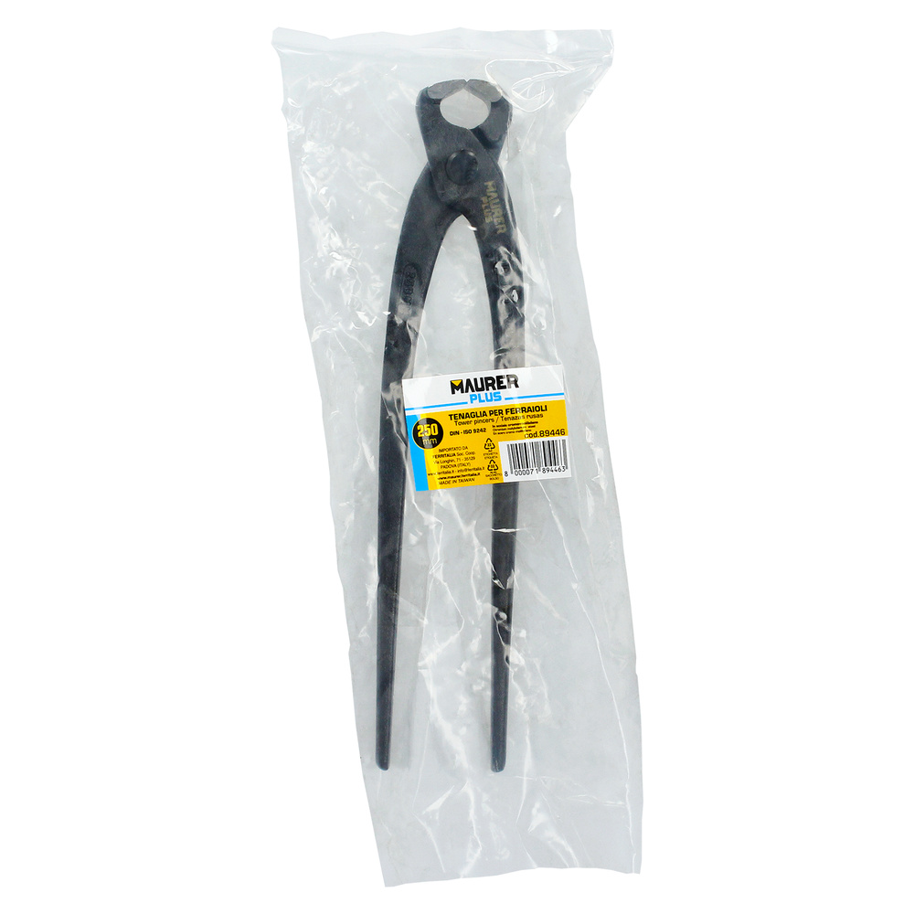 Tenazas Rusas Profesionales Plus DIN/ISO 9242 Cromo Vanadio Negra 10" - Imagen 4