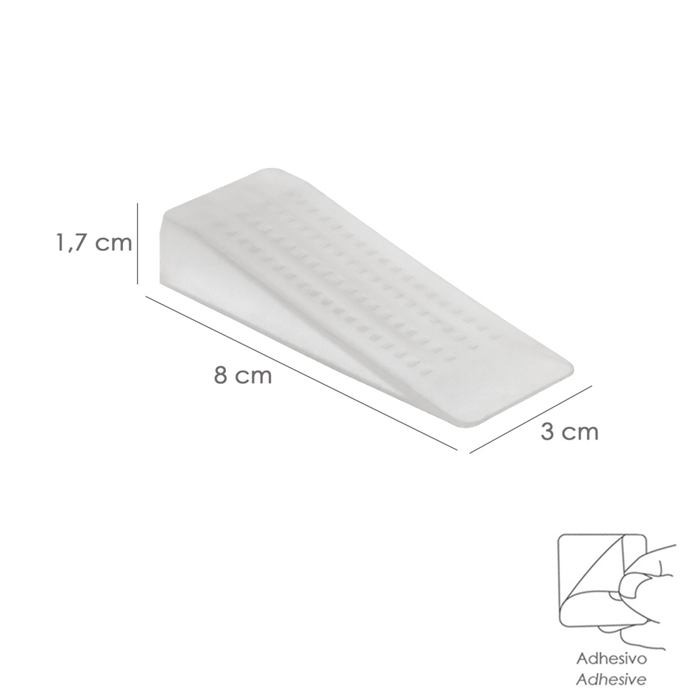 Cuñas para Puerta Transparentes (Blister 2 unidades) - Imagen 2