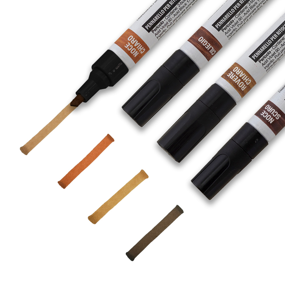 Rotulador Profesional Retoque Madera Color Nogal Claro - Imagen 3