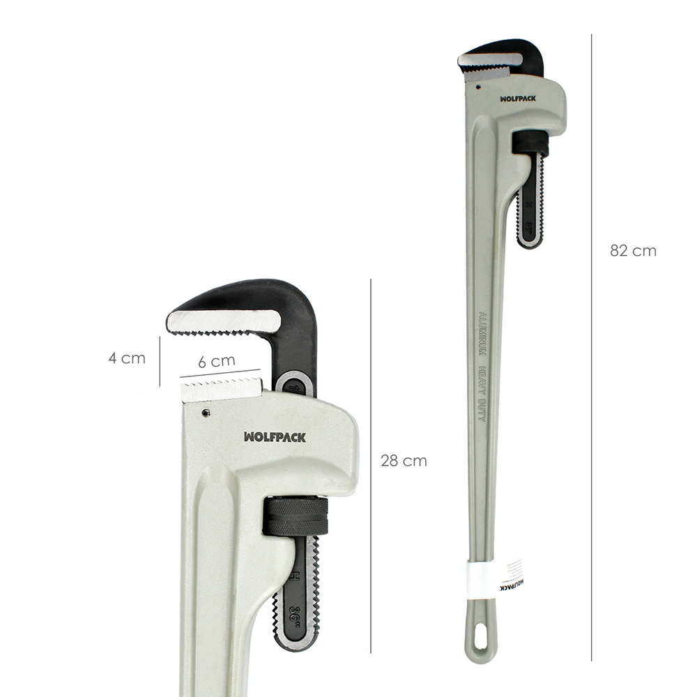 Llave Stillson Heavy Duty Aluminio 36" Llave Para Tubos, Llave Plomeria, Llave Para Tuberias, Llave Grifa. - Imagen 2