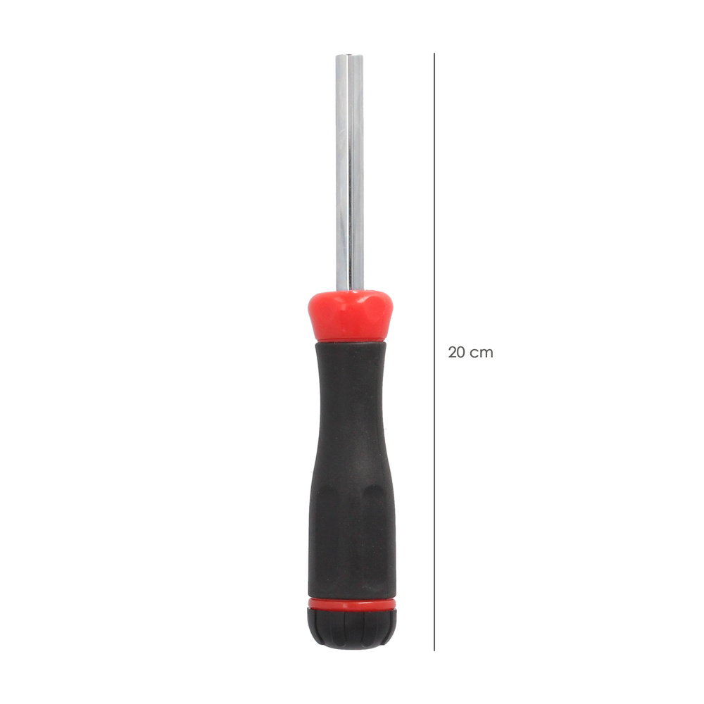 Juego De Puntas con Destornillador 1/4" 7 Piezas. Acero Cromo Vanadio, Kit Destorpuntas, Puntas Destornillador. - Imagen 2