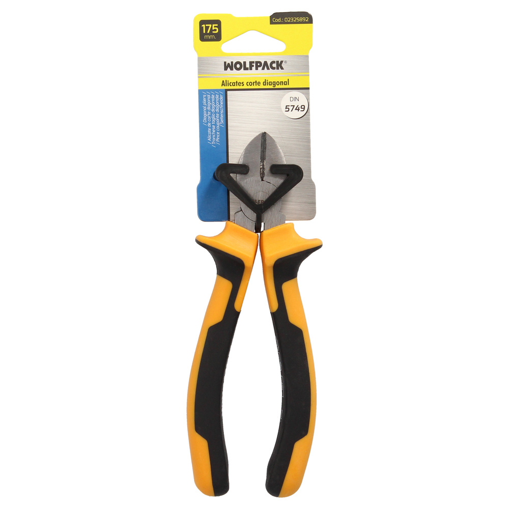 Alicates Corte Diagonal 175 mm. Acero DIN 5749 Pelacables, Corta Cables, Pelador Cables - Imagen 4