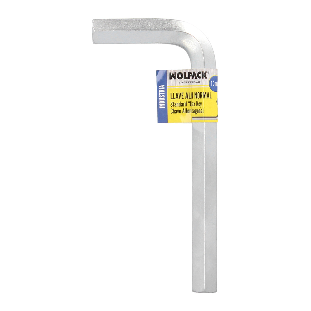 Llave Allen Standar Acero Cromo Vanadio Profesional 10,0 mm. Llave Hexagonal, Llave Allen Taller Mecanica, Llave Allen Bricolaje - Imagen 5