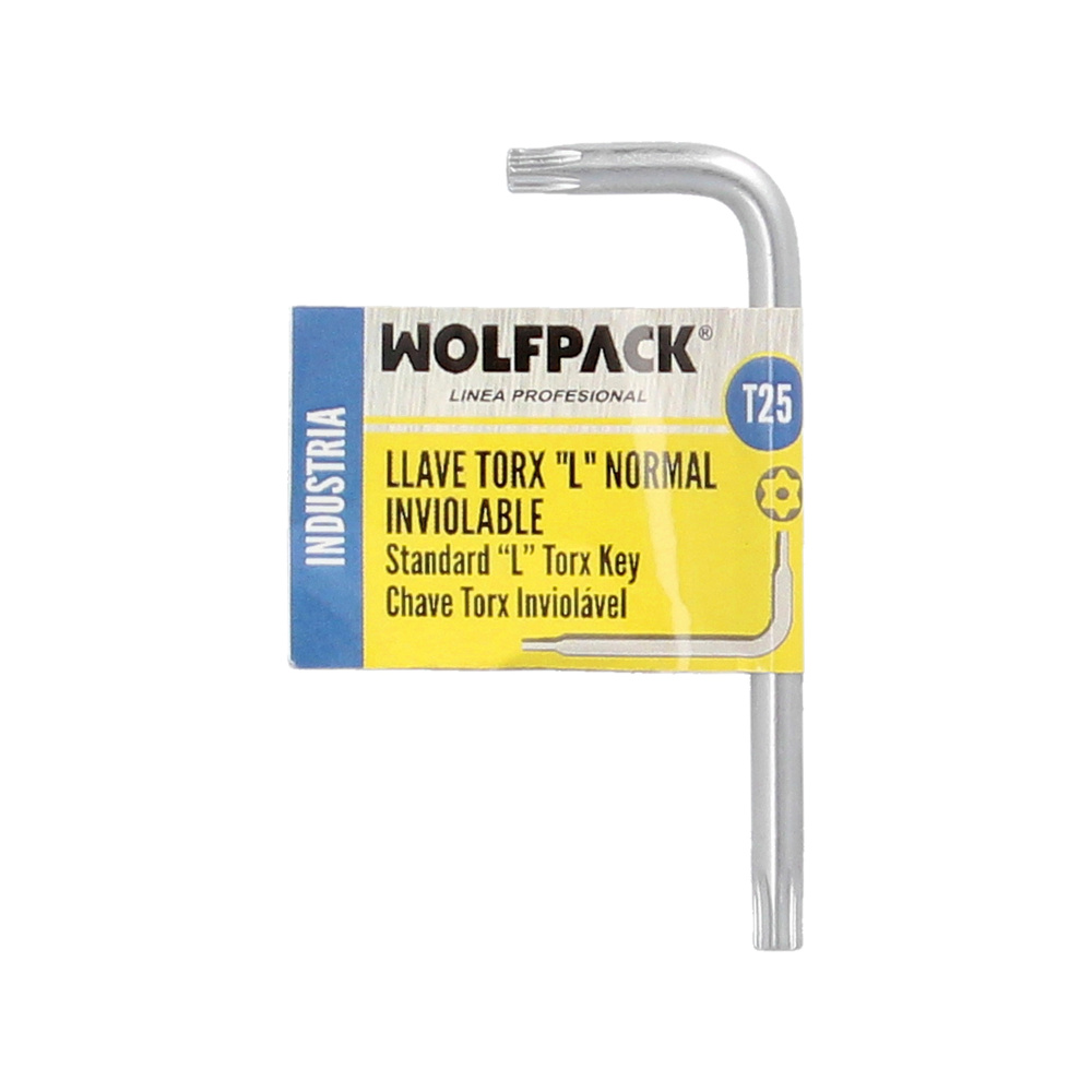 Llave Torx Inviolable Standar Acero Cromo Vanadio Profesional T25 mm. Llave Estrella, Llave Allen Estrella - Imagen 5