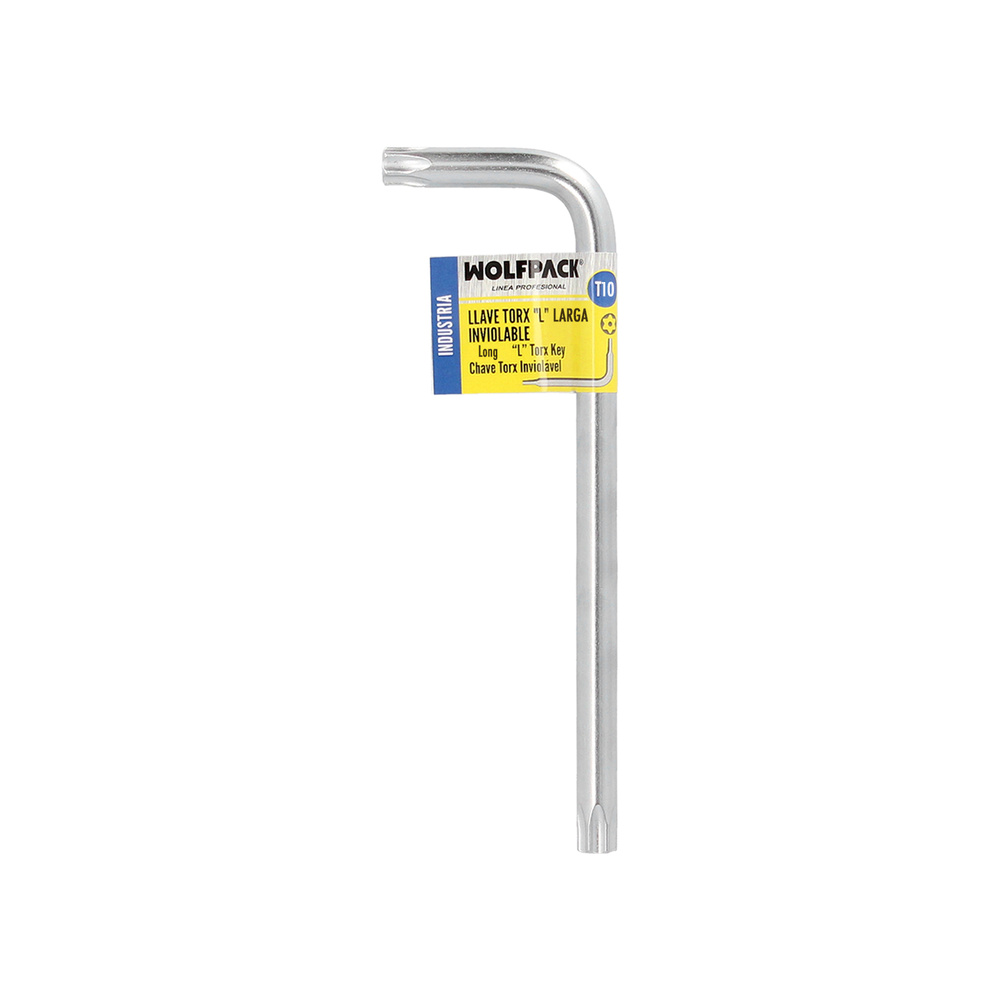 Llave Torx Inviolable Larga Acero Cromo Vanadio Profesional T10 mm. Llave Estrella, Llave Allen Estrella - Imagen 5