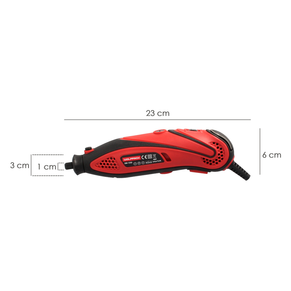 Multiherramienta 135 Watt. Con 210 Accesorios y Maletin. Herramienta Multifunción, Mini Taladro, Herramienta Rotativa, Amoladora - Imagen 2