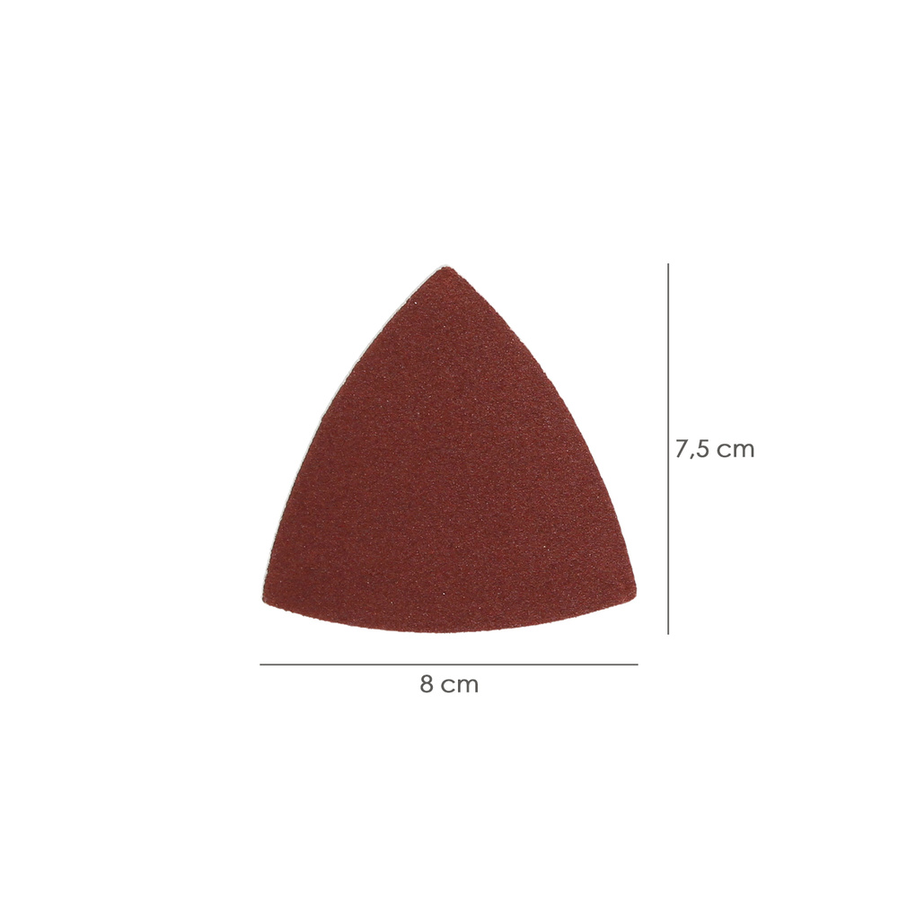 Lija Triangular Para Herramienta Multifuncion. Pack 20 Lijas - Imagen 2