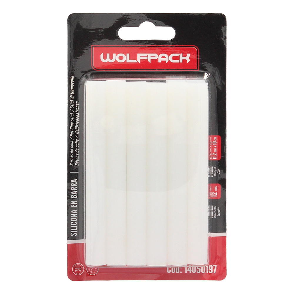 Barras De Pegamento Caliente Ø 11,2 mm. Blister 12 Unidades. Barras Silicona, Pegamento Pistola Termofusible, Silicona Pistola - Imagen 5