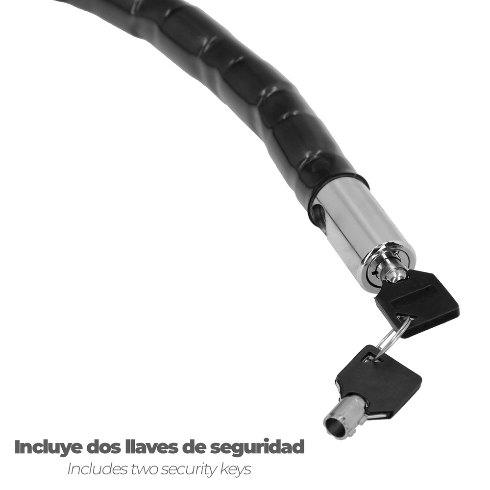 Piton Moto Blindado Llave Tubo 25 x 100 cm. - Imagen 4