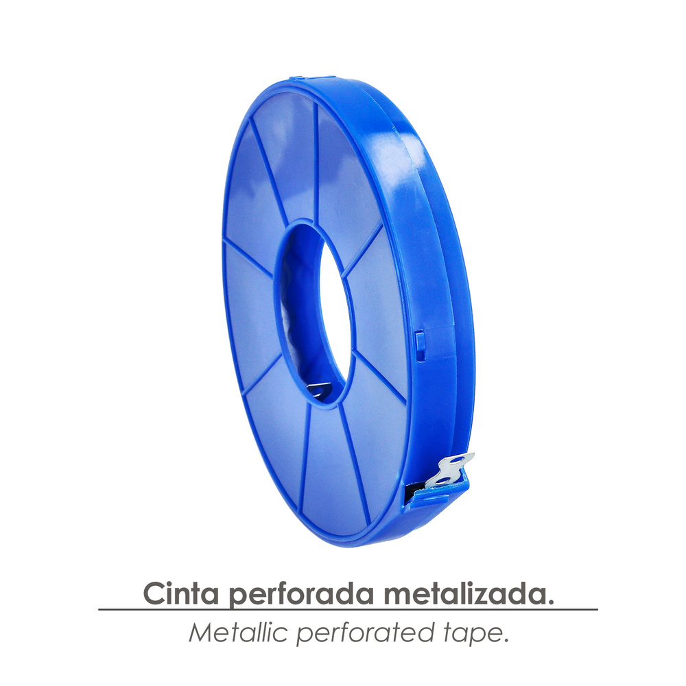 Cinta Perforada 12 mm (Rollo10 metros) - Imagen 3