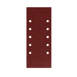 Lija Recambio Con Velcro 115x280 mm. con Agujeros Grano 80 (10 Piezas)