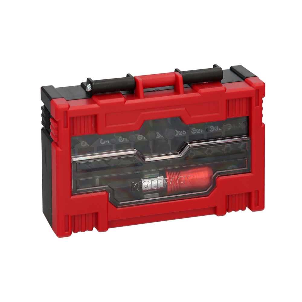 Juego De Puntas Destornillador Acero Cromo Vanadio Con Adaptador Rapido 32 Piezas - Imagen 4