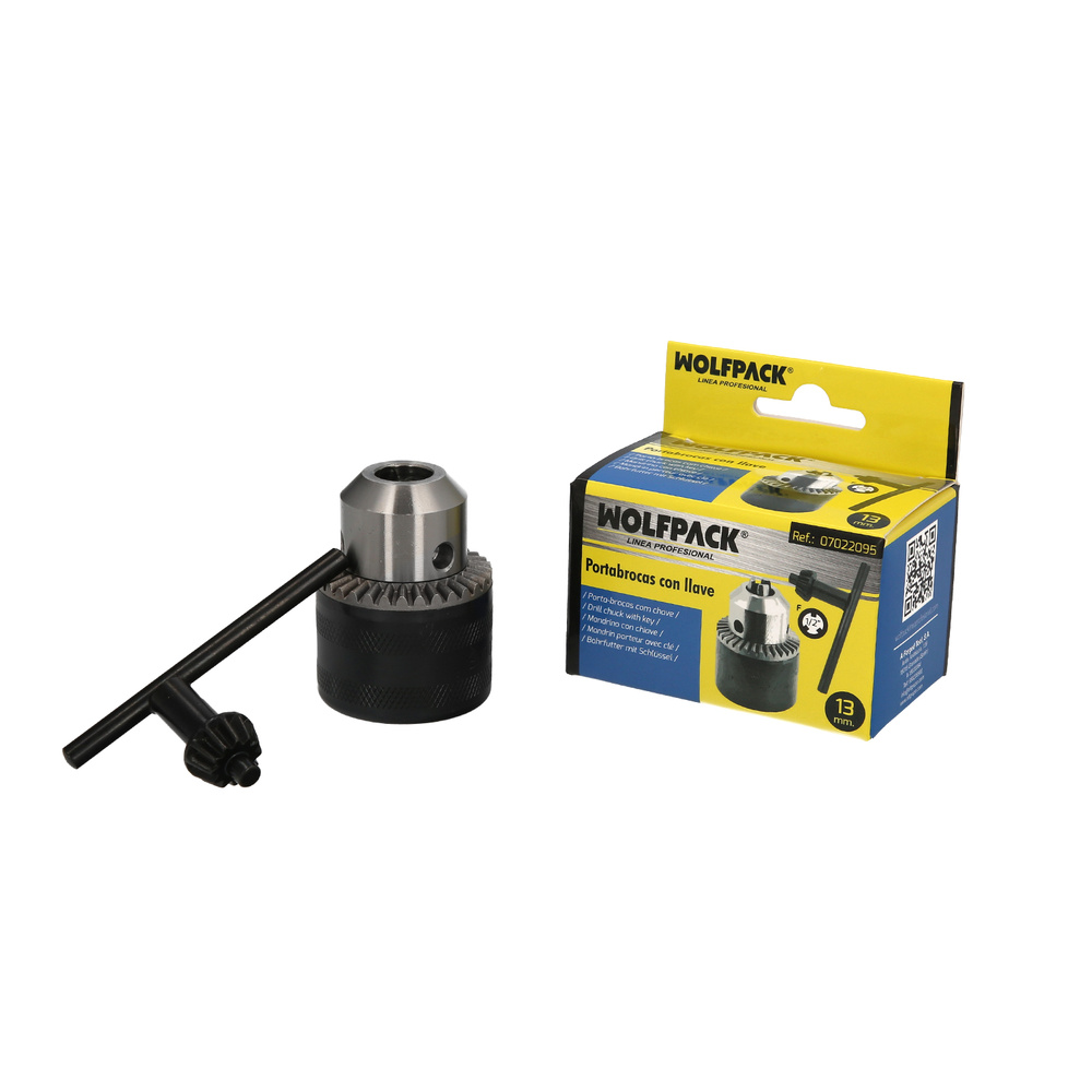 Portabrocas Con Llave 1/2" Hembra Ø 13 mm. para Taladros y Taladradoras - Imagen 2
