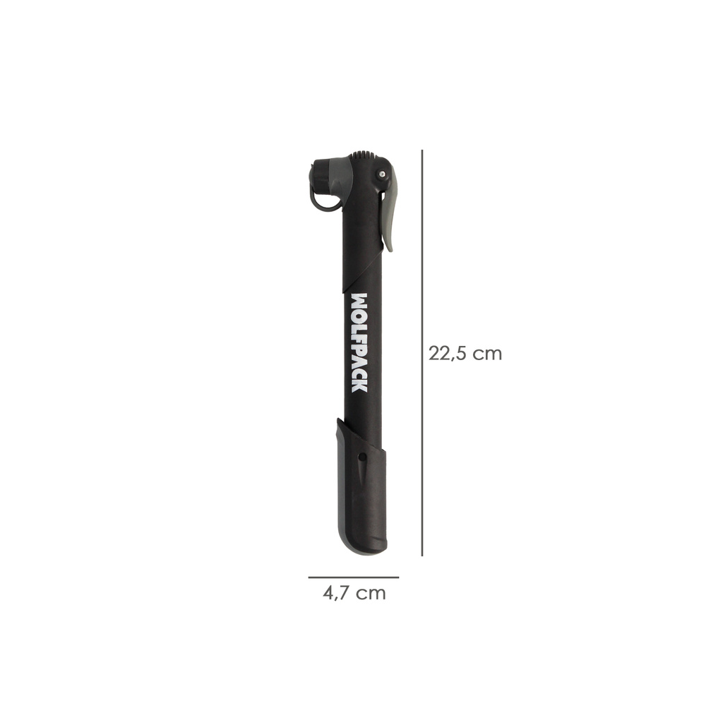 Bomba Para Bicicletas, Inflador Para Bicicleta, Bomba Patinete. Valvulas Schrader, Dunlop y Presta 8 Bares, Con soporte Bici - Imagen 2