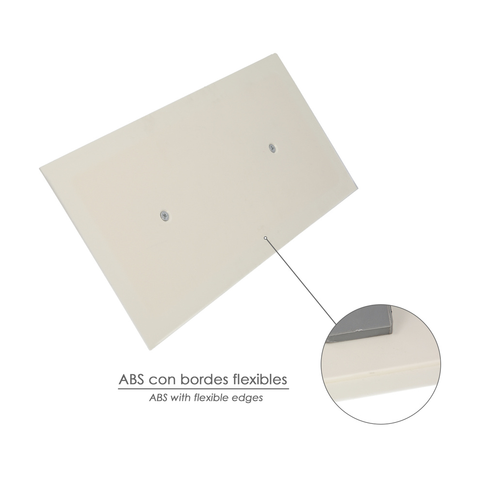 Llana / Talocha Con Mango de Plastico ABS Borde Flexible. Especial Lechadas. Base 30,50 x 14 cm. Mango Ligero y Ergonomico - Imagen 4
