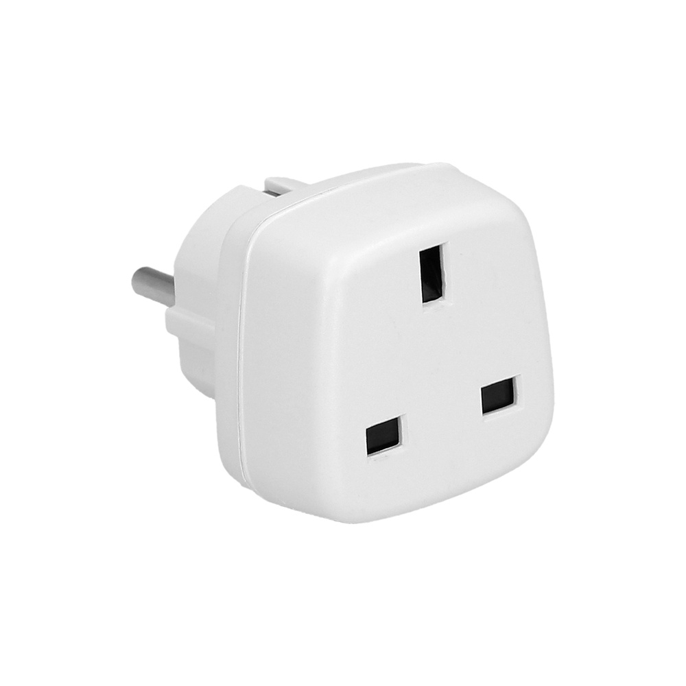 Adaptador Viaje Toma Inglesa A Schuko - Imagen 3