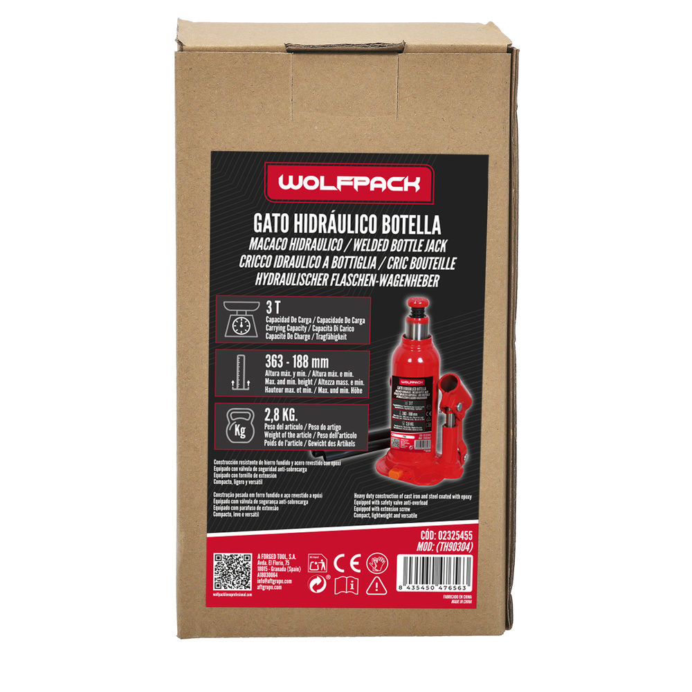 Gato Hidraulico Botella 3000 Kg. - Imagen 5